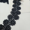Direct sales and wholesale of black lace embroidery water-soluble lace clothing accessories from the manufacturer Application Scenario